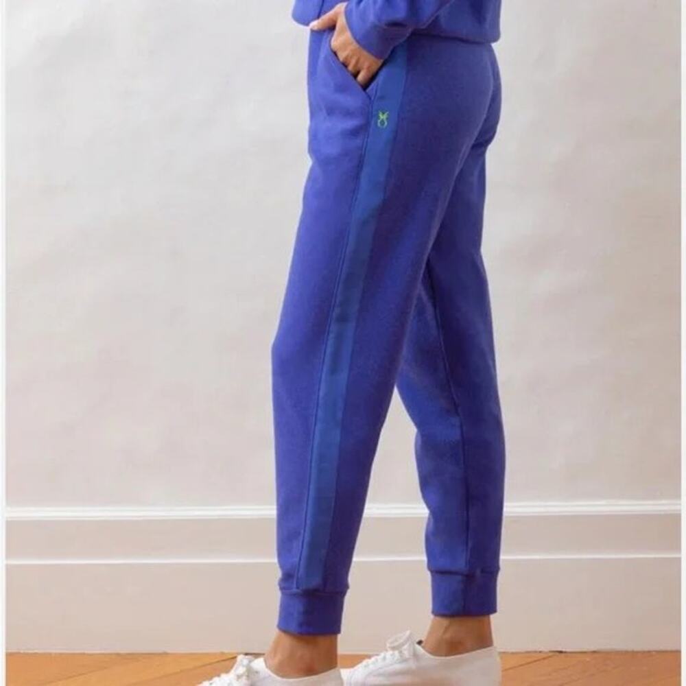 Dudley Stephens Terry Fleece Jay Joggers Blue XS